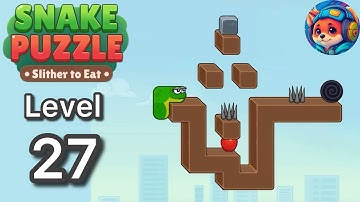 Snake Puzzle: Slither to Eat – Level 27 Walkthrough Solution 