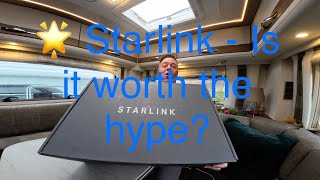 Starlink Unboxing and Installation in Our Motorhome: First Impressions