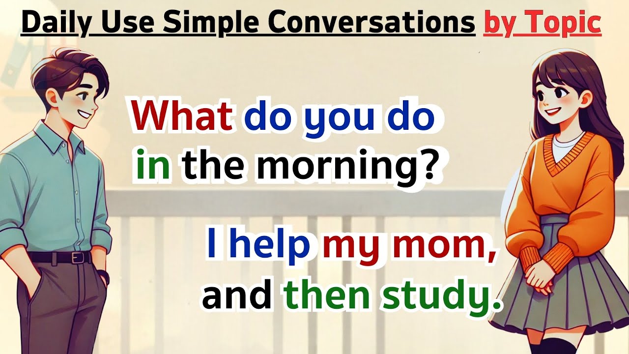English Topic Video 500 Questions and Answers by Topic | English Conversation Practice ...