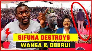 No Mercy Edwin Sifuna Goes Rogue Obliterates Oburu & Wanga As Uhuru Watches Video
