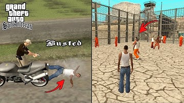 What Happens If You Get Busted in GTA San Andreas? (Secret Mod Explained!)