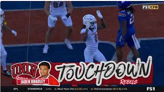 Jaden Bradley (TOUCHDOWN) UNLV vs Boise State NCAAF Week 8