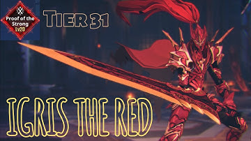 Igris the Red - Proof of the Strong 20 - Solo Leveling: ARISE