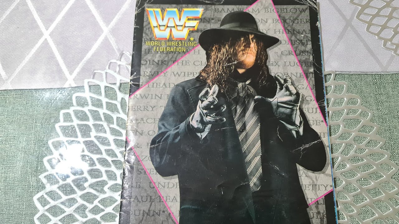 WWF World Wrestling Federation 1994 Sticker Album (Merlin) (1994) (Incomplete)