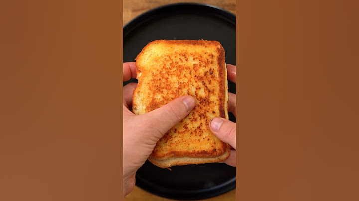 STOP Putting Your Grilled Cheese On a Plate