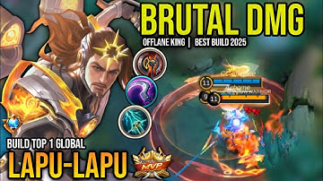 LAPU-LAPU BEST BUILD 2025 | BUILD TOP 1 GLOBAL LAPU-LAPU GAMEPLAY | MOBILE LEGENDS✓