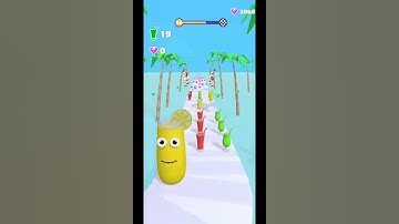 🍷😂 Juice run Android game play #shorts #juice level 80