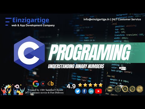C Programming for Beginners - Part 5 | Understanding Binary Numbers in a Simple Way