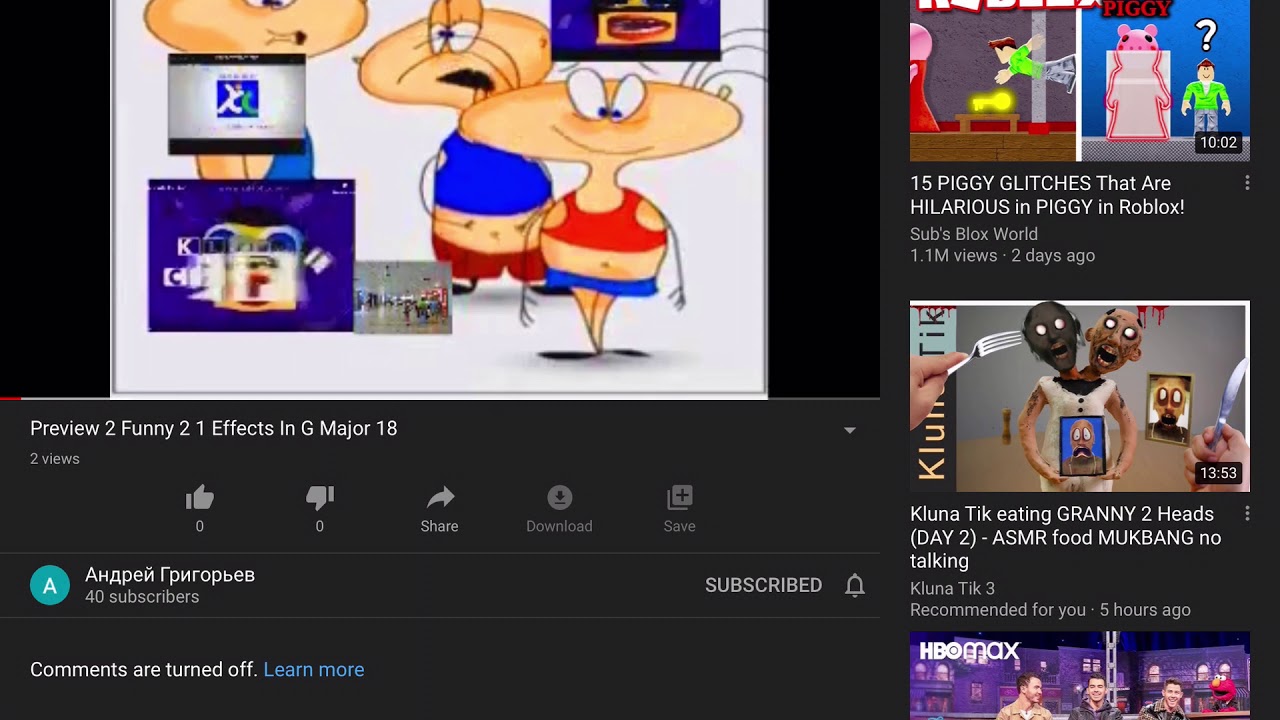 Preview 2 Funny 2.1 Effects YouTube