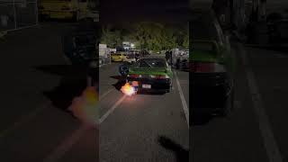 I’m glad he backed up 😅 #cars #jdm #240sx #s14 #car  #automobile #flames #2step
