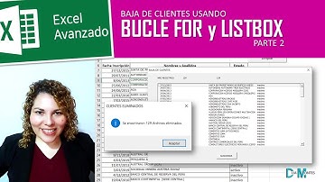 Como usar Bucle FOR NEXT y LISTBOX - PARTE 2 [Cap 23] 🎯