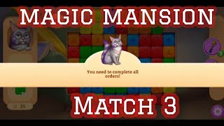 Magic mansion match 3 Game | level 3-6 | Movie Night screenshot 5