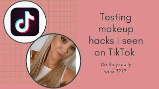 TIK TOK MAKEUP HACKS | testing makeup hacks I found on TikTok