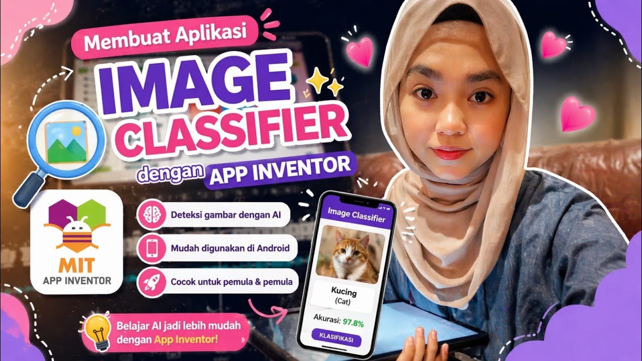 . 𖦹˙— Tutorial Lengkap || membuat aplikasi image classifier dengan app ...