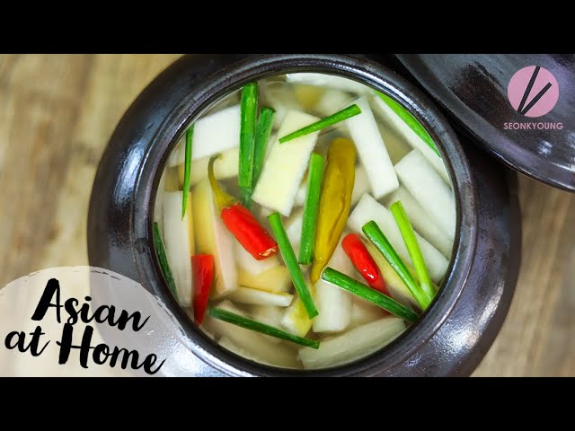 Vegan Korean Water Kimchi Dongchimi