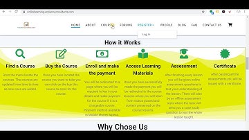 How to buy a course on Anziano Consultants Online Learning Portal