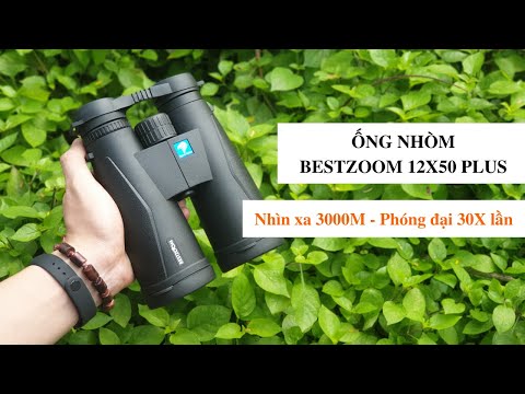 Video [SALE 50%] Ống nhòm Bestzoom 12x50 Plus - Nhìn xa... - youtube