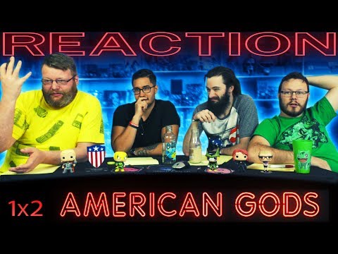 American Gods 1x2 REACTION!! "The Secret of Spoons"