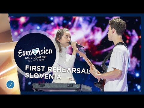 Slovenia 🇸🇮 - Zala Kralj & Gašper  antl - Sebi - First Rehearsal - Eurovision 2019