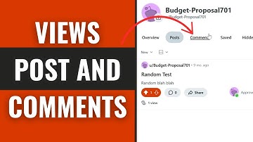 How To View Your Posts and Comments On Reddit