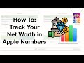 Track your Net Worth in Apple Numbers