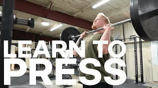 Learning to Press | The Starting Strength Method