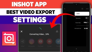 Best Video Export Settings In Inshot | Inshot 4K Video Export Setting | Inshot Video Save To Gallery