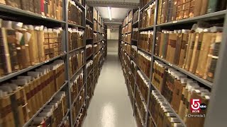 Take a peek at the rare books and treasures at the Boston Public Library