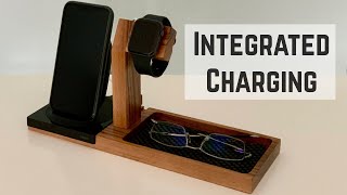 Making a Phone, Smart Watch, and Glasses Stand // Woodworking