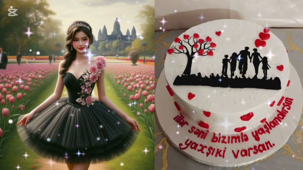 choose your first name letter see and your beautiful cake 😍🎂😍