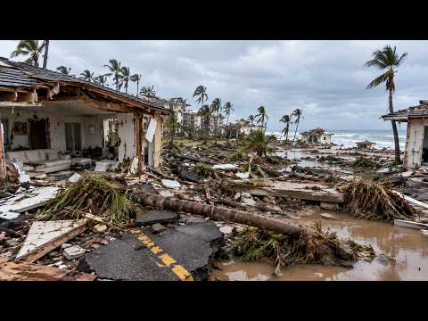 Hawaii Battered! 🌀 Hurricane Lowell Slams the Islands — Kauai Hit Hardest