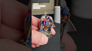 WIP Captain Titus - so close to completing this. Our best Face Painting so far #warhammercommunity