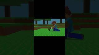 Trying To Use Bone Meal In Minecraft. Minecraft Animation