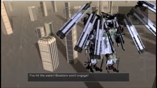 [Armored Core 4 Answer] - Using Laser Wing Cannons vs White Glint  (Hard Mode)