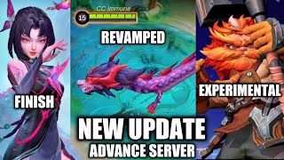 COMPLETE ZHUXIN EXPERIMENTAL AULUS REVAMPED YU ZHONG AND MORE | ADVANCE SERVER UPDATE