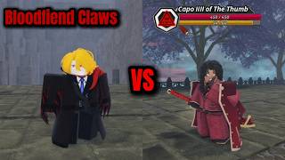 Archived Bloodfiend Claws Vs Capo IIII of The Thumb