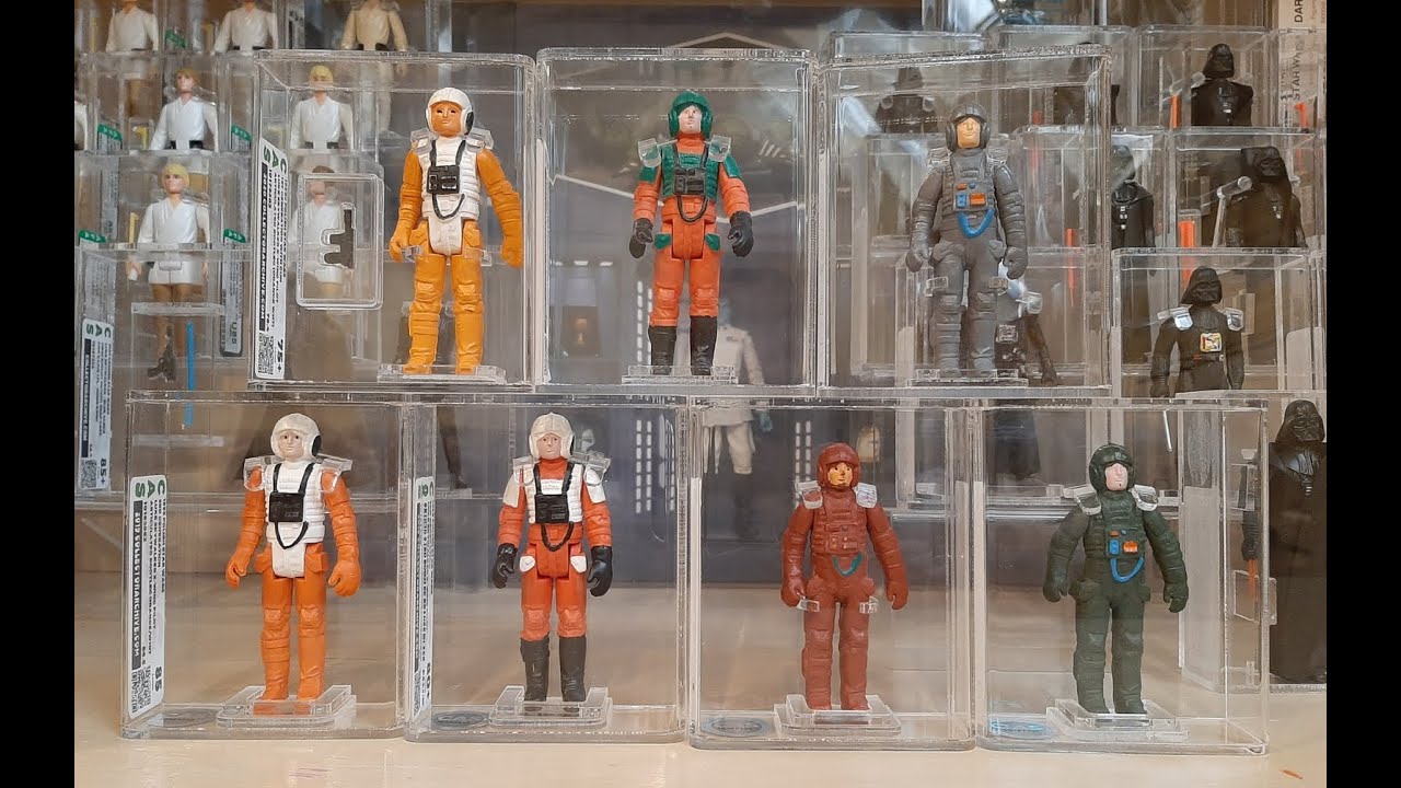 A Closer Look at My Polish Bootleg Luke X-Wing Variants