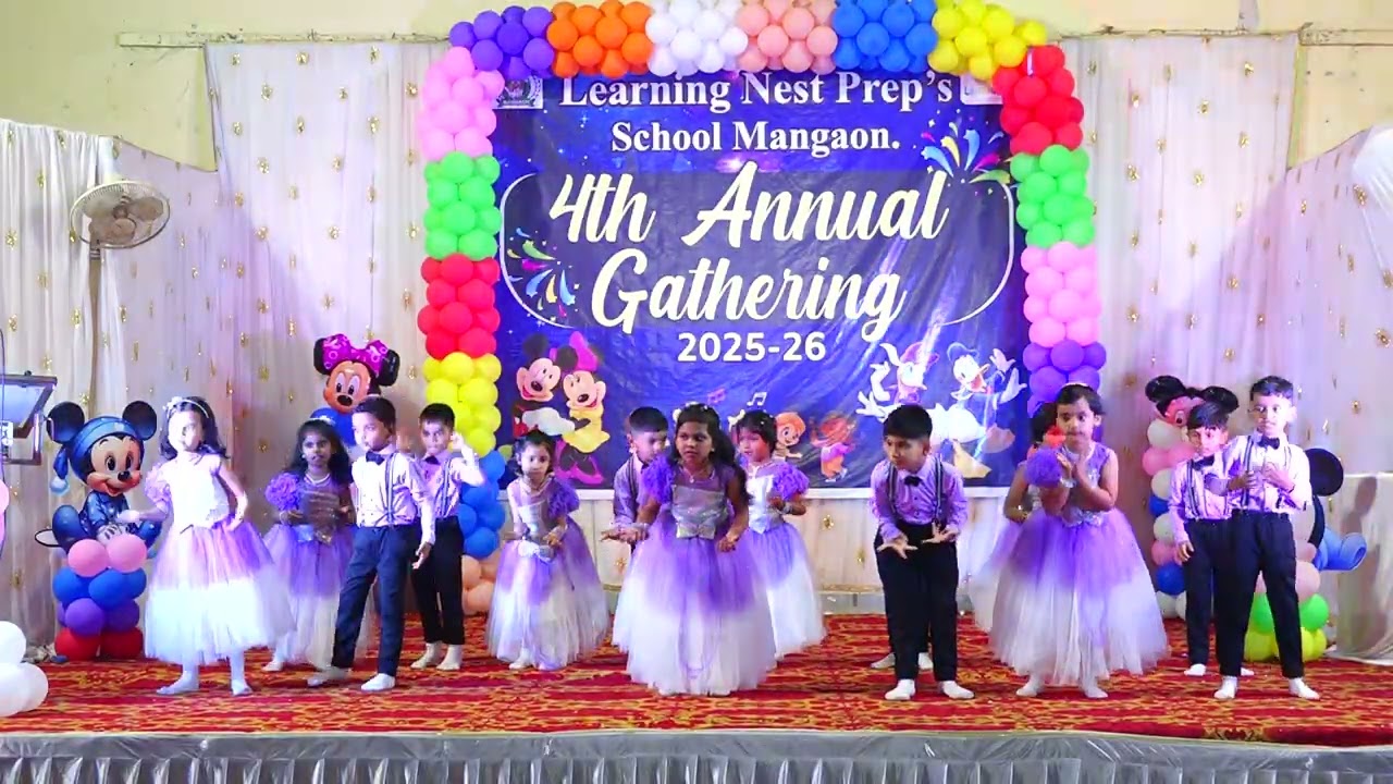 Learning Nest Prep's School Mangaon 4th Annual Gathering 2025-26