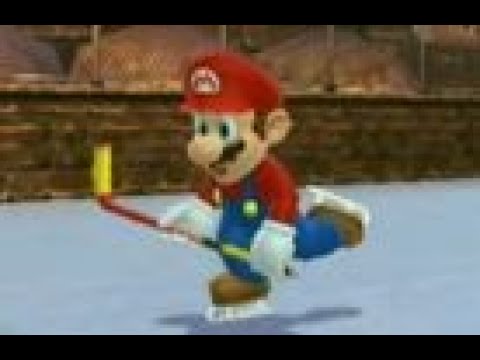 Mario and Sonic at the Olympic Winter Games (Wii) - Dream Curling & Ice Hockey (Request)