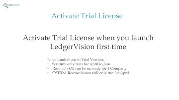 LedgerVision -  Getting Started