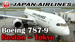 JAPAN AIRLINES Boston - Tokyo Narita | Boeing 787-9 | Economy Class | Flight Report