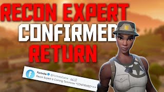 *CONFIRMED* RECON EXPERT FINALLY RETURNING! ONE LAST TIME - Fortnite Battle Royale by ItzEntoX 2,384 views 5 years ago 2 minutes, 38 seconds