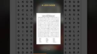 60 Christmas Word Searches in Large Print
