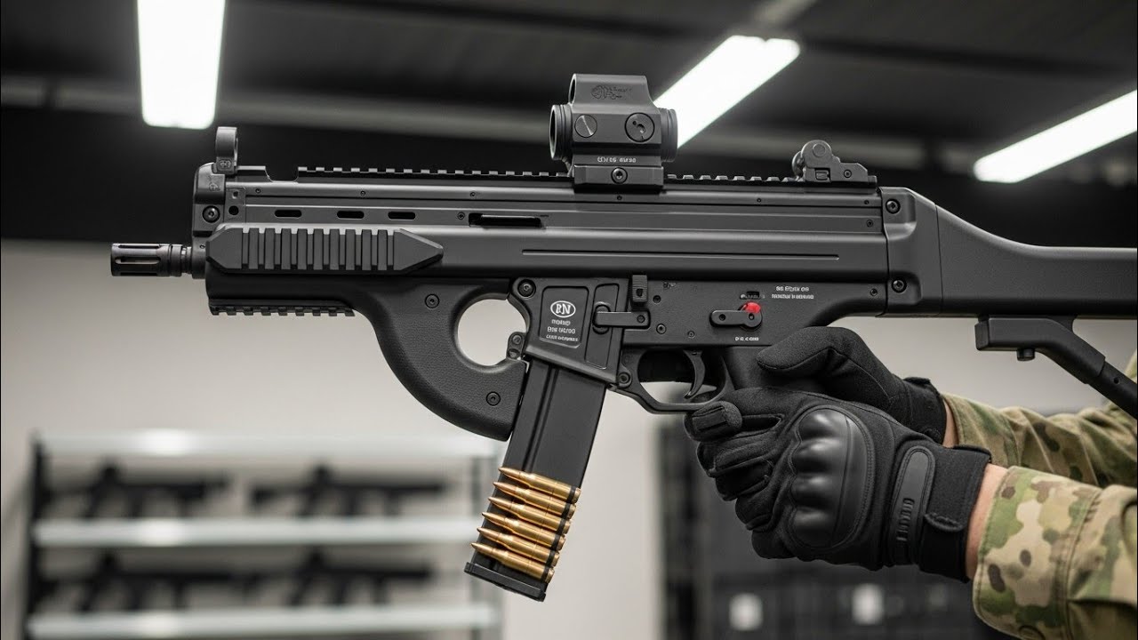 2025 FN P90 Review — Futuristic Compact Firepower Unleashed. - YouTube