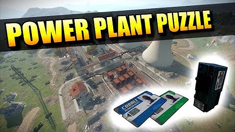 How to Do The Power Plant Puzzle | Rust Monument