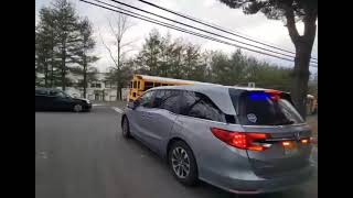 Hatzalah ERV Responding With Federal Signal Smart Siren Wail And Yelp In New Jersey