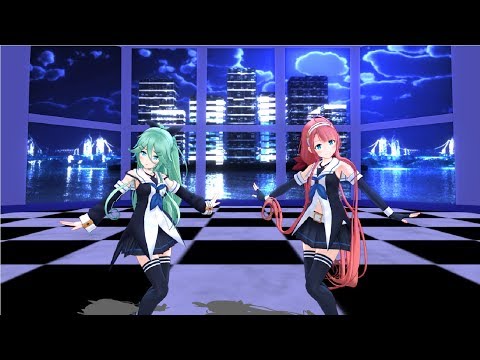 【ＭＭＤ】山風、江風～白金ディスコ～