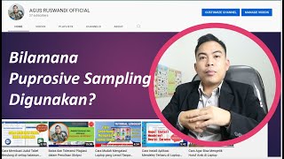 Cara Menentukan Sampel dengan Purposive Sampling