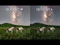 DJI Osmo Pocket 4P VS DJI Osmo Pocket 4 | Night Mode Camera Test