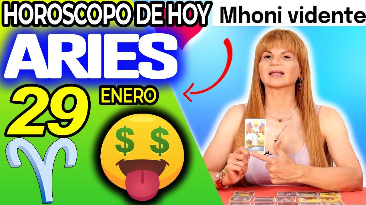 ARIES ♈💸TE LLEGA UNA IMPORTANTE SUMA DE DINERO🤑 Horóscopo De Hoy 29 De ...